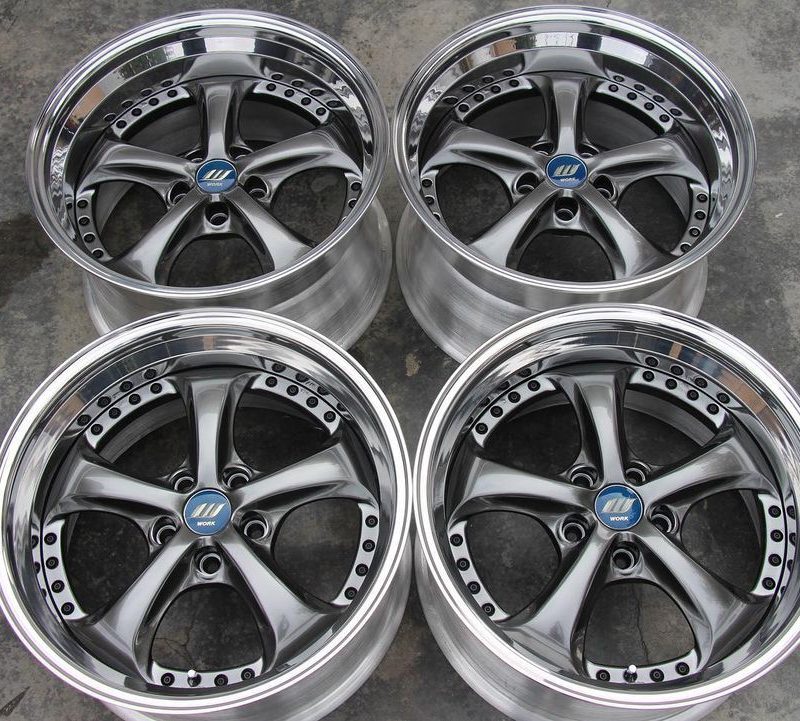 Work VS-KF Black Wheels