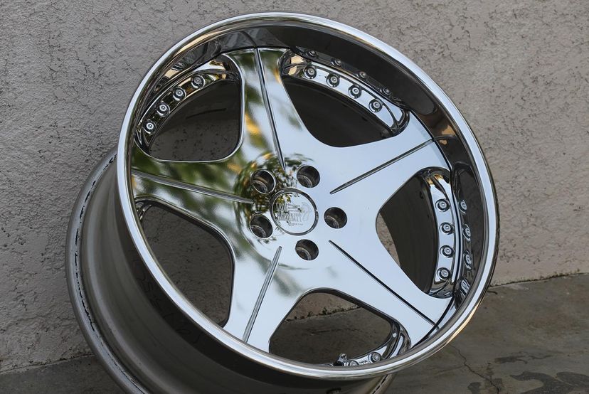 Leon Hardiritt Orden Wheels | "19x9.5 ET +32 - Hi Disk | Raw Chrome - Image 5