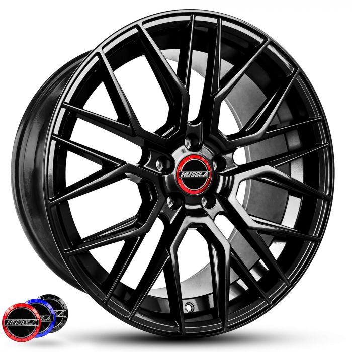 HUSSLA LIT GLOSS BLACK