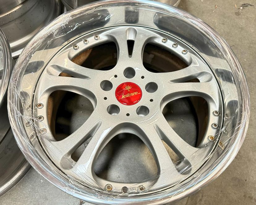 Wed Kranze Cerberus 1 Wheels | "18x8.5 & 9.5 ET +10 & +12 - Ceramic Silver - Image 3