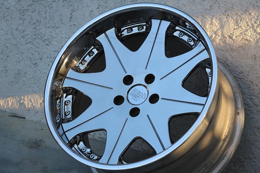 Leon Hardiritt Waffe Wheels | "18x9.5 ET +34 - Hi Disk | Chrome - Image 9
