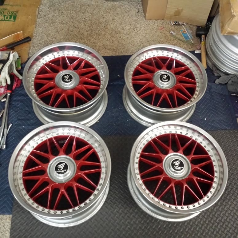 Super Star GR-Max Wheels Set(Red)