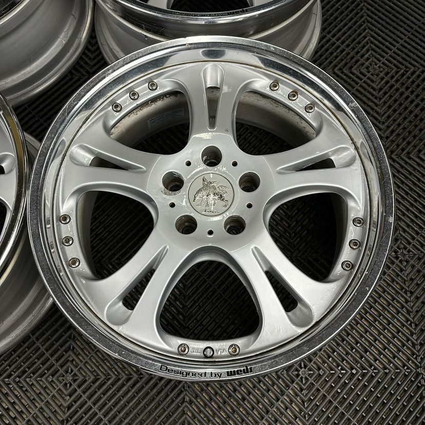 Wed Kranze Cerberus 1 Wheel | "18x9.5 ET +32 - Silver - Image 4