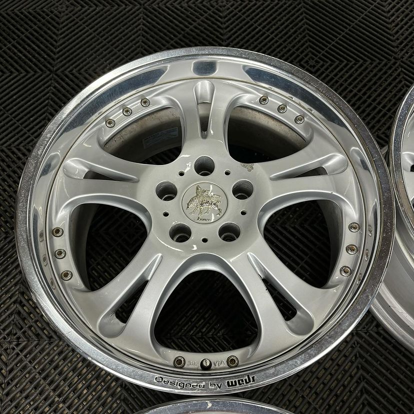 Wed Kranze Cerberus 1 Wheel | "18x9.5 ET +32 - Silver - Image 5