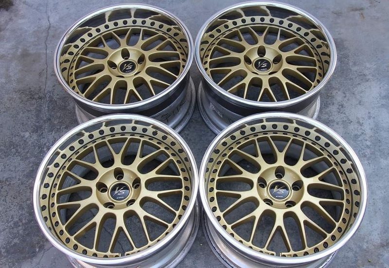 Work VSXX Wheels | "18x8.5 ET +32 - A Disk | Gold