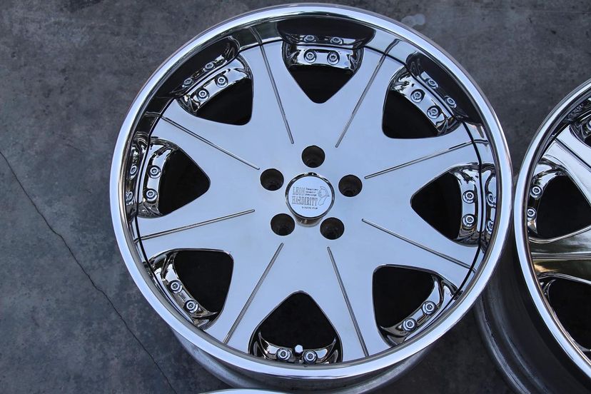Leon Hardiritt Waffe Wheels | "18x9.5 ET +34 - Hi Disk | Chrome - Image 2