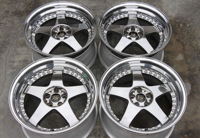 Work VSZF Chrome Wheels | "18x8.5/9.5 ET +32 - R Disk