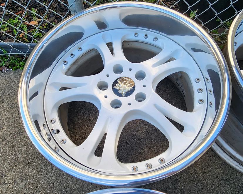 Wed Kranze Cerberus 1 Wheels | "19x9.5 ET +18 & +22 - Gloss White - Image 2