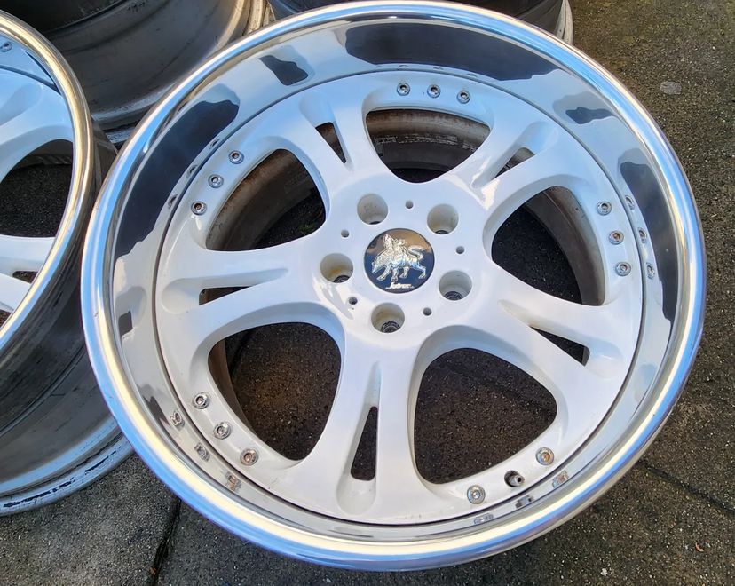 Wed Kranze Cerberus 1 Wheels | "19x9.5 ET +18 & +22 - Gloss White - Image 5