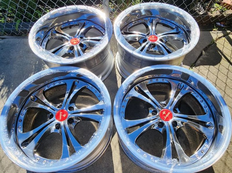 Wed Kranze Cerberus Wheels | "19x9.5 ET +16 & +20 - Raw Polish