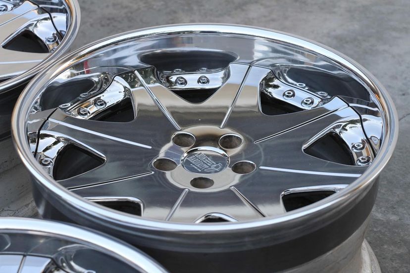 Leon Hardiritt Waffe Wheels | "18x9.5 ET +34 - Hi Disk | Chrome - Image 6
