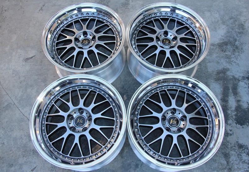 Work VSXX Wheels | "17x8.5 ET +28/+32 - O Disk | Gloss Black