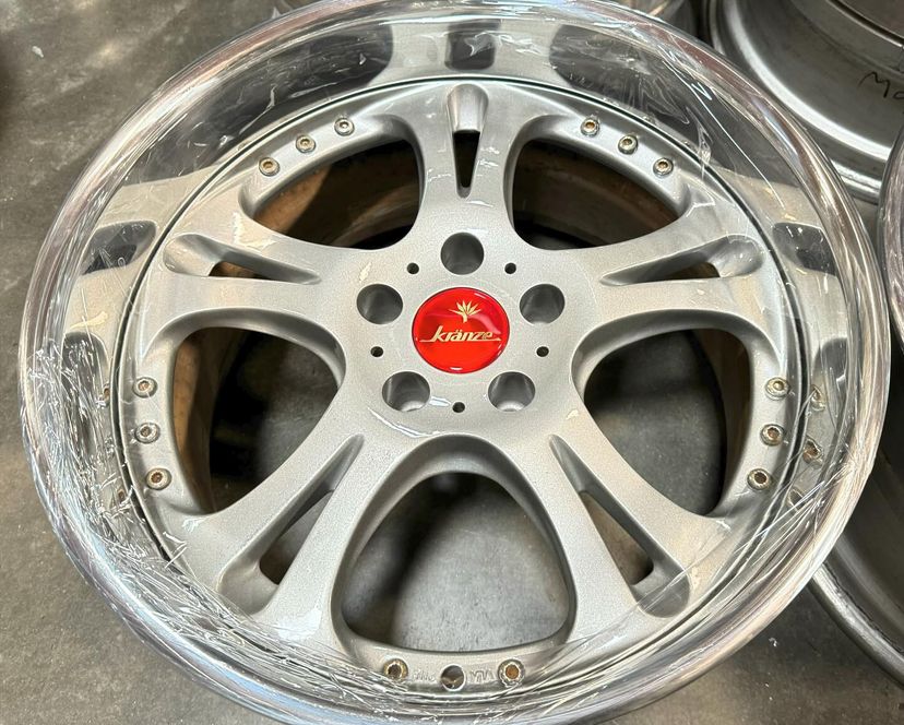 Wed Kranze Cerberus 1 Wheels | "18x8.5 & 9.5 ET +10 & +12 - Ceramic Silver - Image 2