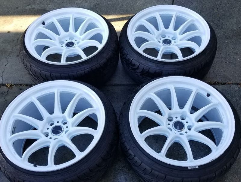 Work Emotion Z10 White Wheels