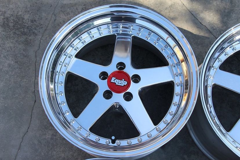 Work Equip 05 Wheels | "18x10.5 ET +29/+33 - O Disk | Anodized Chrome - Image 6
