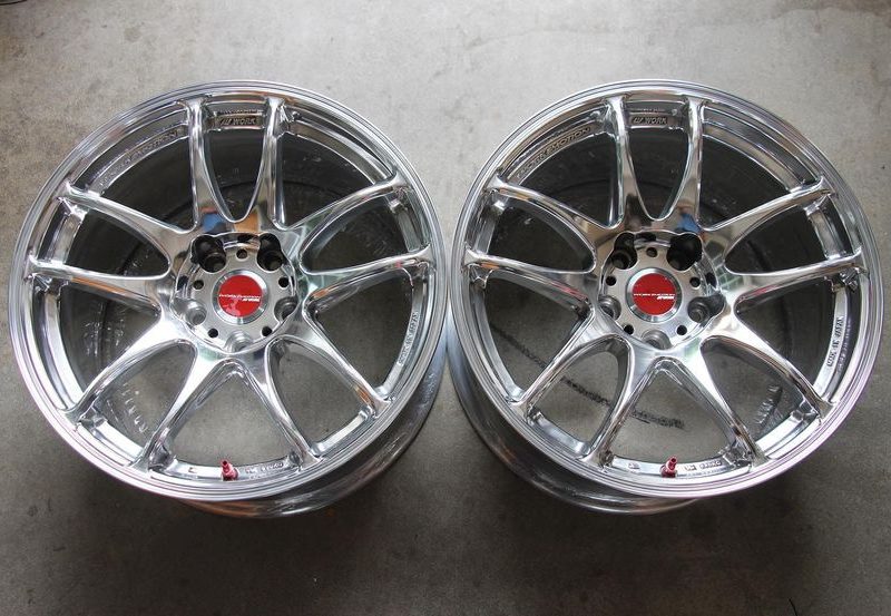Work Emotion CR 2P Chrome