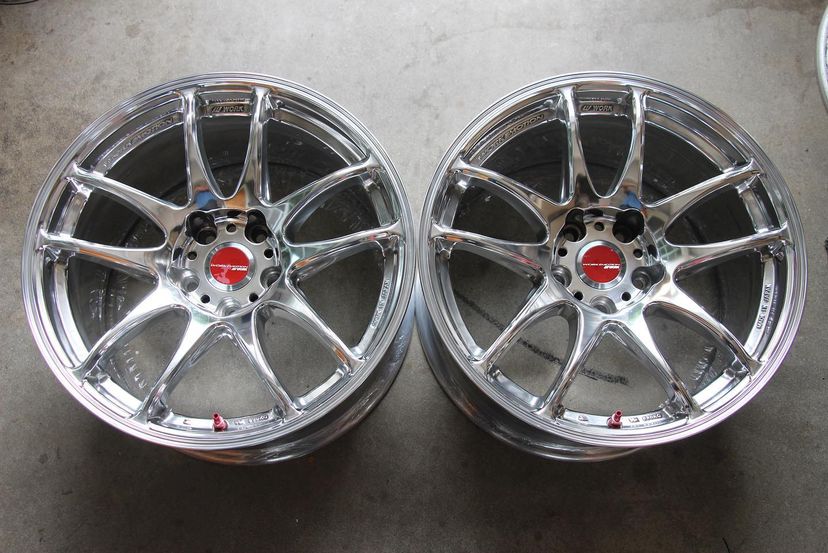 Work Emotion CR 2P Chrome