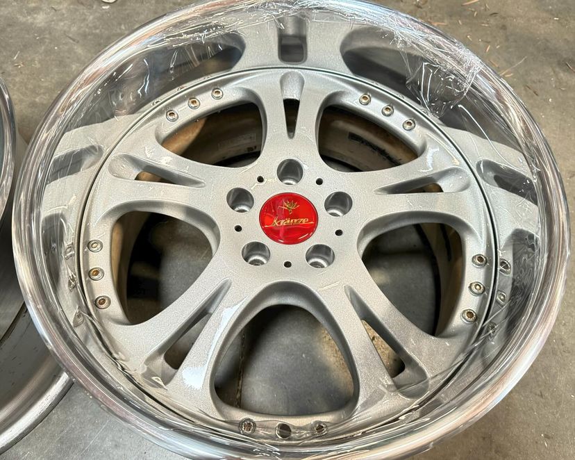 Wed Kranze Cerberus 1 Wheels | "18x8.5 & 9.5 ET +10 & +12 - Ceramic Silver - Image 4