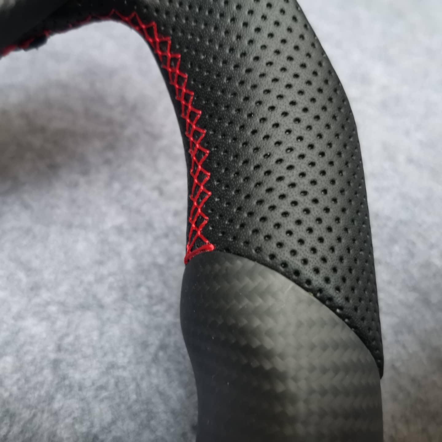 2015-2020 Acura TLX Red carbon fiber steering wheel - Image 7